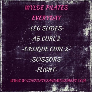 Pilates Everyday List #7